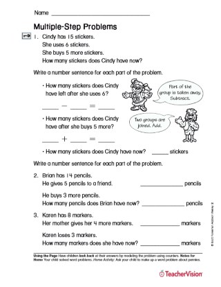 Multi Step Word Problems 5th Grade Pdf